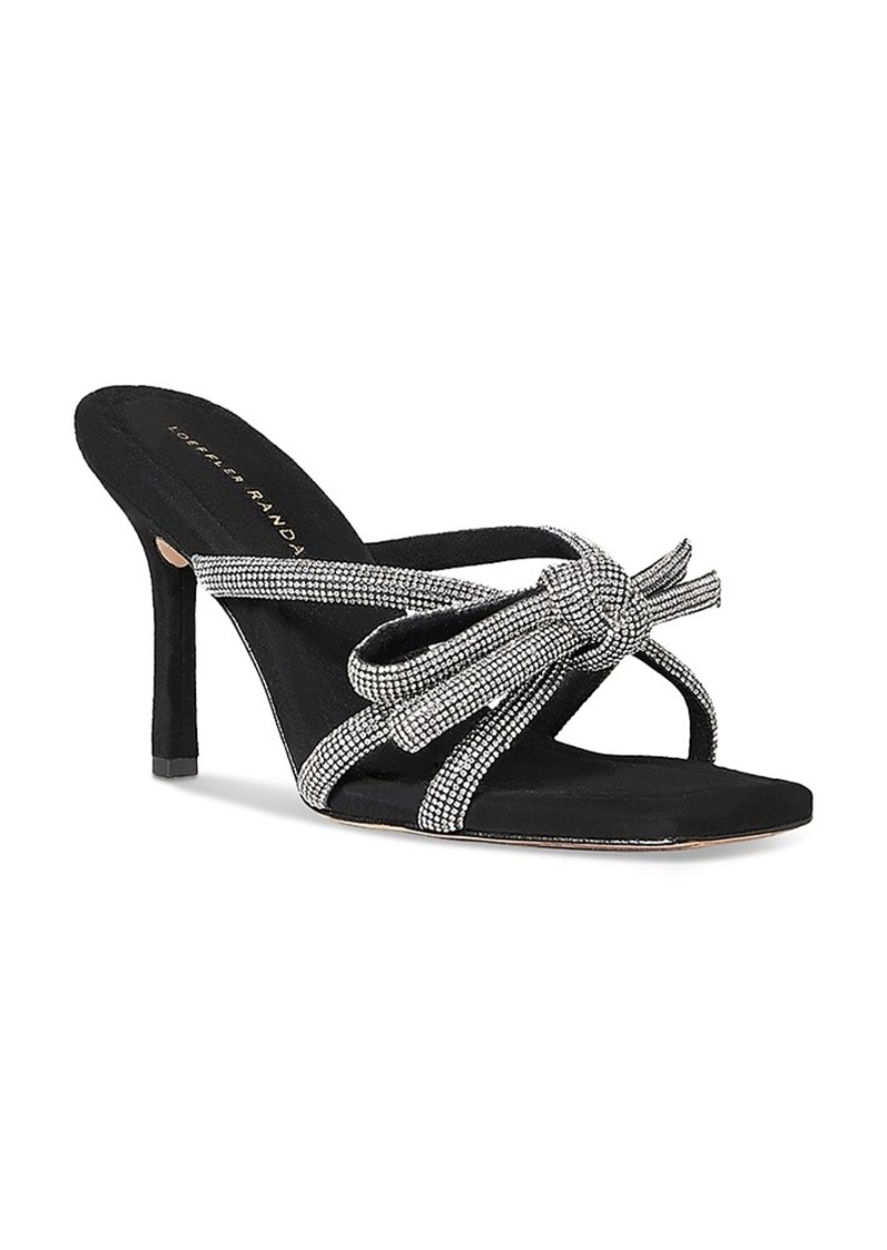 Loeffler Randall Women's Margi Bow Embellished Sandals