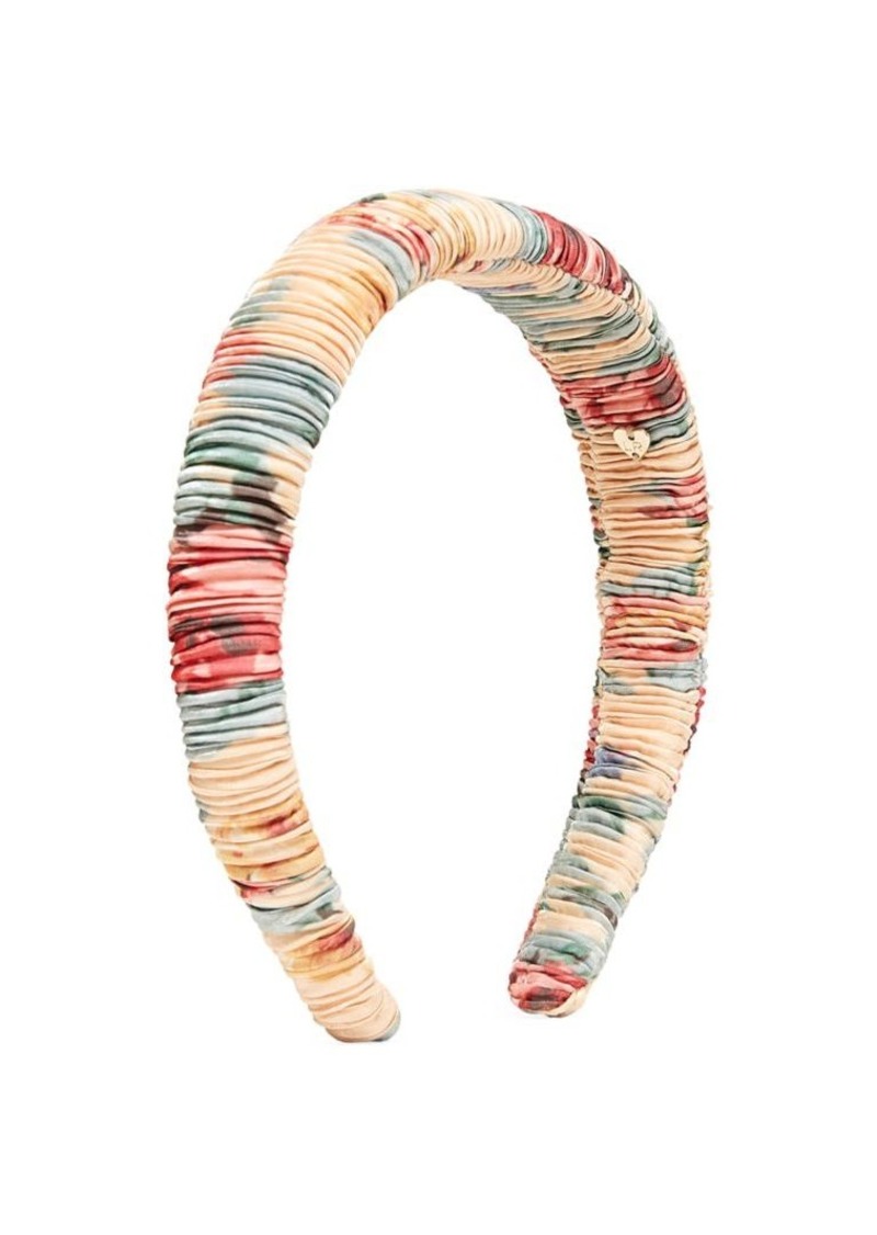 Marina Ruched Tie-Dye Padded Headband