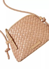 Loeffler Randall Mini Marybeth Woven Leather Crossbody Bag