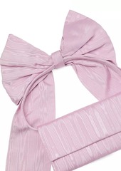 Loeffler Randall Ramona Bow Moiré Shoulder Bag