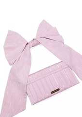 Loeffler Randall Ramona Bow Moiré Shoulder Bag