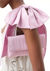 Loeffler Randall Ramona Bow Moiré Shoulder Bag