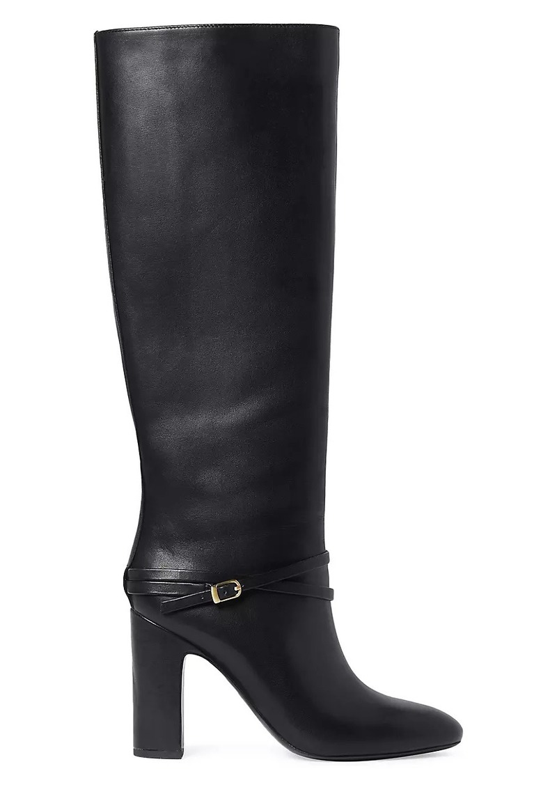 Loeffler Randall Solana 100MM Leather Knee-High Boots