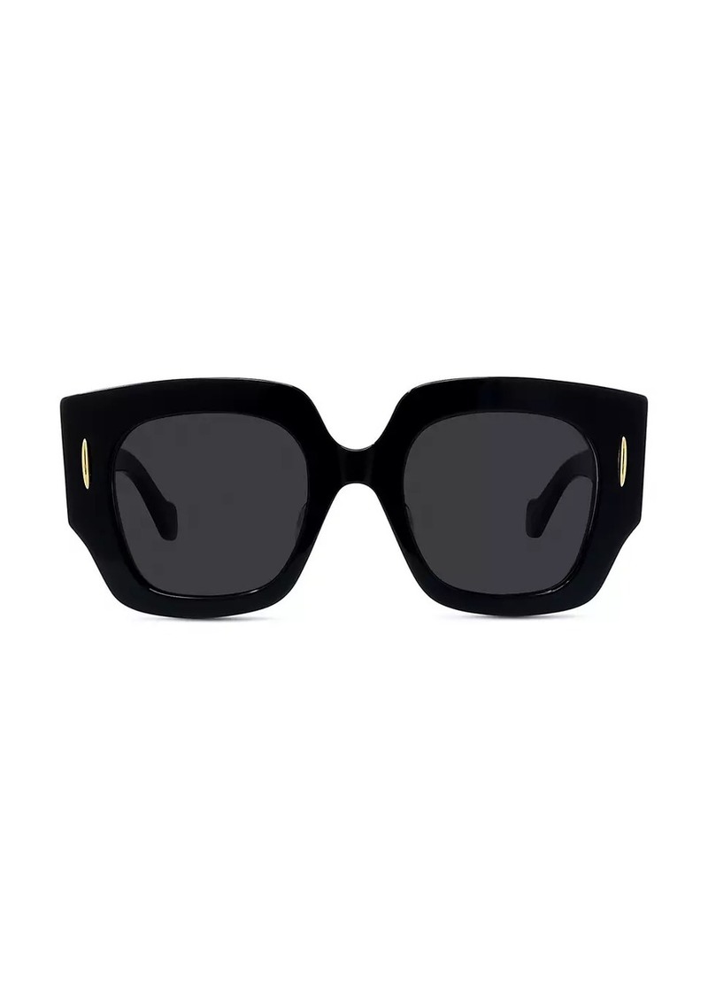 Loewe Anagram 50MM Geometric Sunglasses