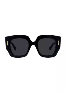 Loewe Anagram 50MM Geometric Sunglasses