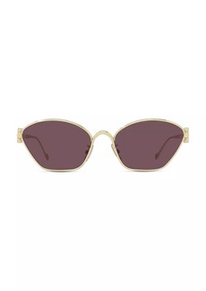 Loewe Anagram 57MM Geometric Sunglasses