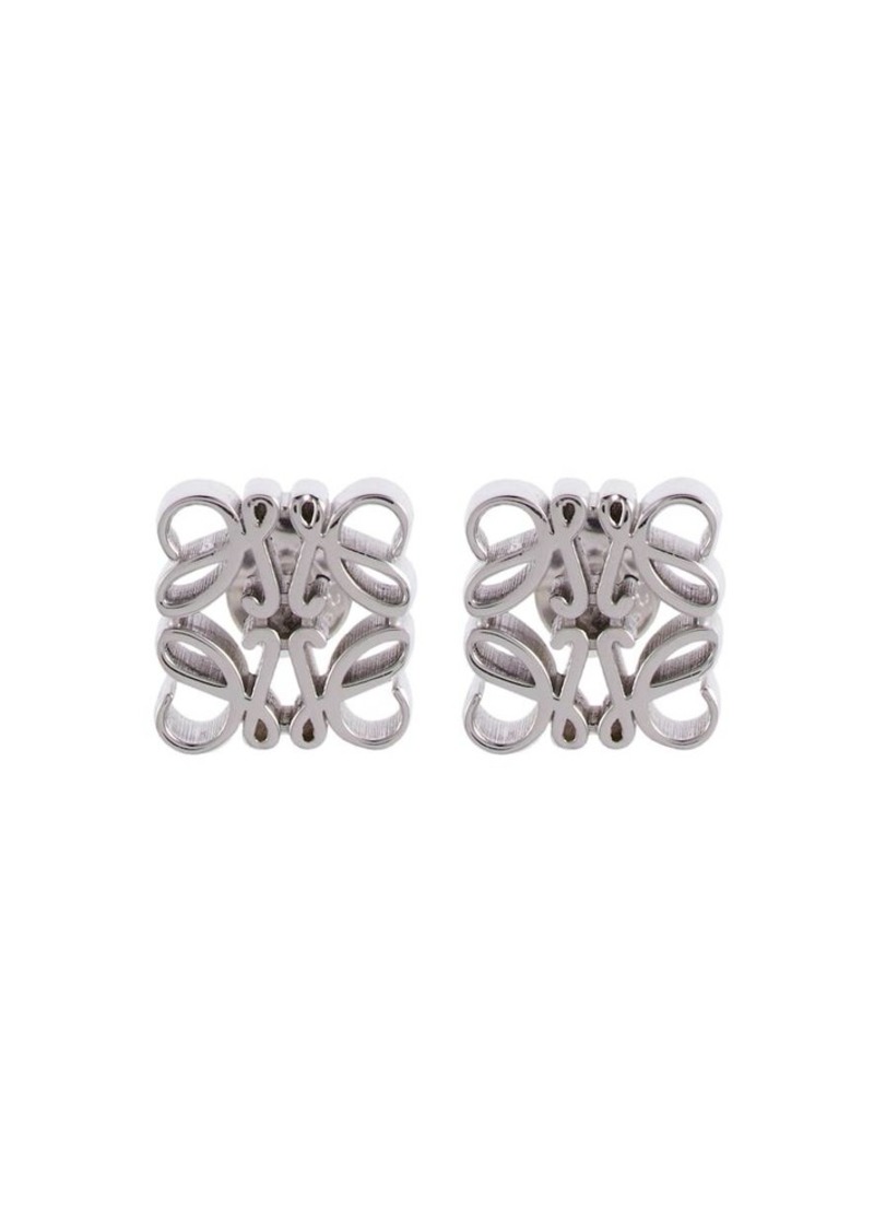 Loewe Anagram sterling silver stud earrings