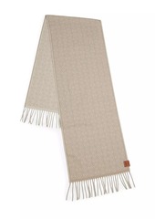 Loewe Anagram Wool & Silk Scarf