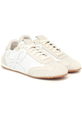 Loewe Ballet Runner leather and suede sneakers