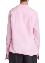 Loewe Belted Cotton-Blend Shirt