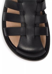 Loewe Campo Leather Fisherman Sandals