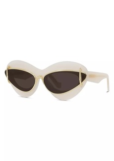 Loewe Double Frame 67MM Cat-Eye Sunglasses