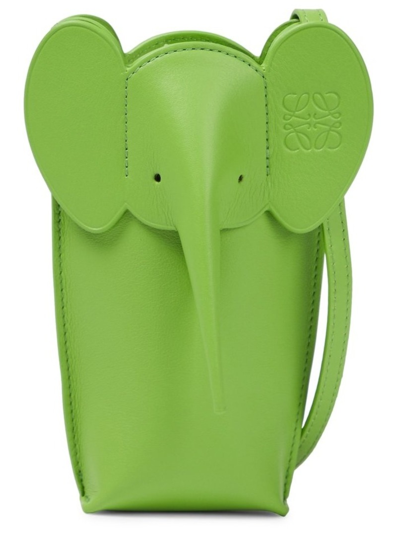 Loewe Elephant Pocket leather shoulder bag