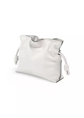 Loewe Flamenco Leather Drawstring Clutch