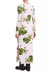 Loewe Floral Tube Maxi Dress