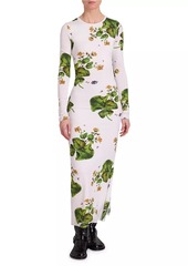 Loewe Floral Tube Maxi Dress