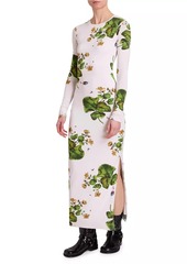 Loewe Floral Tube Maxi Dress