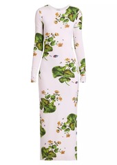 Loewe Floral Tube Maxi Dress