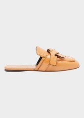 Loewe Gate Leather Flat Mules