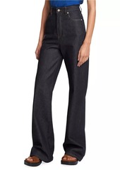 Loewe High-Rise Wide-Leg Jeans