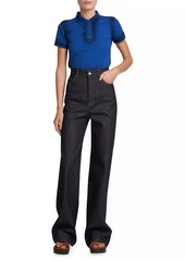 Loewe High-Rise Wide-Leg Jeans