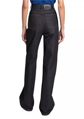 Loewe High-Rise Wide-Leg Jeans