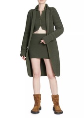 Loewe Knit Body-Con Miniskirt