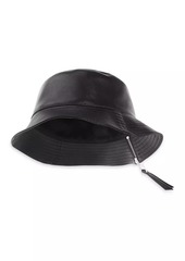 Loewe Leather Logo Bucket Hat