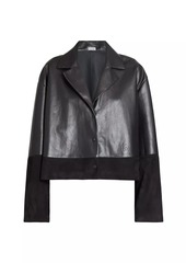 Loewe Leather Pajama Blouse