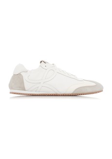 Loewe - Ballet Runner Leather Sneakers - White - IT 35 - Moda Operandi