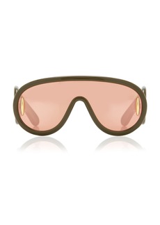 Loewe - Paula's Ibiza Acetate Sunglasses - Green - OS - Moda Operandi