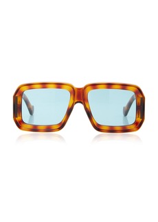 Loewe - Paula's Ibiza Oversized Square-Frame Sunglasses - Brown - OS - Moda Operandi