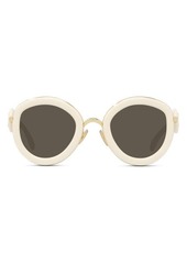 Loewe 49mm Small Round Sunglasses
