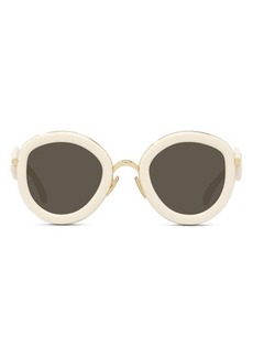 Loewe 49mm Small Round Sunglasses