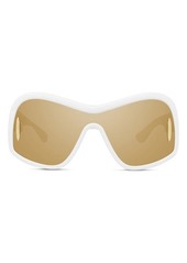 Loewe Anagram 144mm Mirrored Mask Sunglasses
