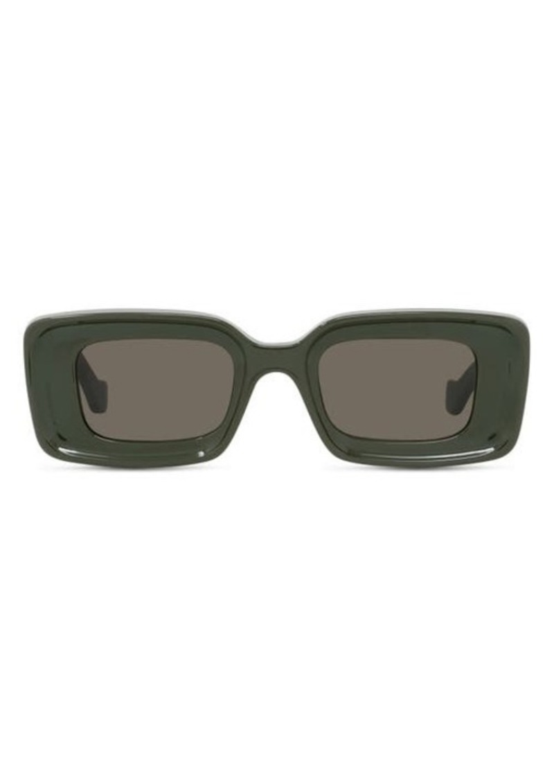 Loewe Anagram 46mm Geometric Sunglasses