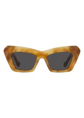 Loewe Anagram 51mm Cat Eye Sunglasses