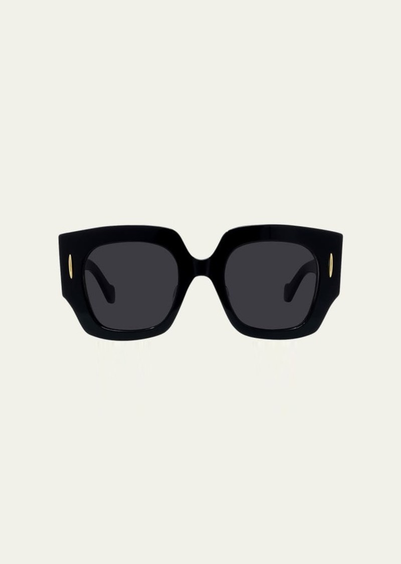 Loewe Anagram Acetate Square Sunglasses