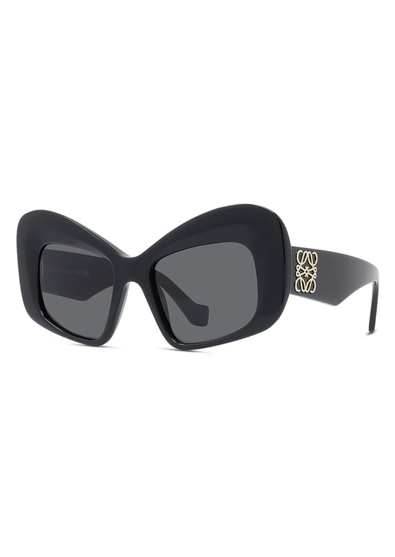 Loewe Anagram Butterfly Sunglasses, 51mm