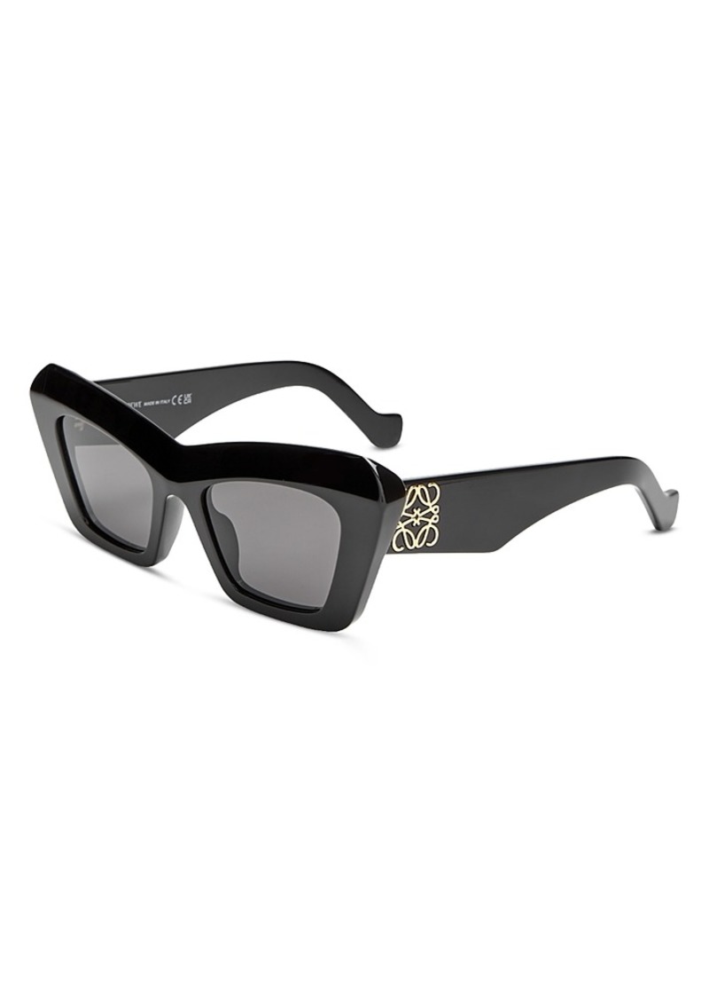 Loewe Anagram Cat Eye Sunglasses, 51mm