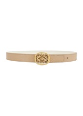 Loewe Anagram Ellipse 2cm Reversible Belt