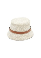 Loewe Anagram-embroidered canvas bucket hat