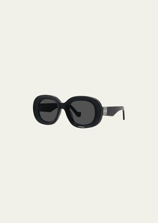 Loewe Anagram Round Acetate Sunglasses