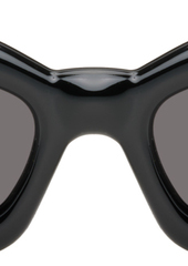 LOEWE Black Inflated Butterfly Sunglasses