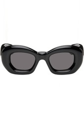 LOEWE Black Inflated Butterfly Sunglasses