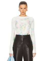 Loewe Blurred Print Top