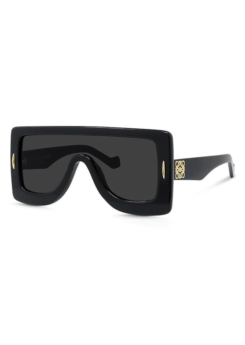 Loewe Chunky Anagram Mask Sunglasses, 51mm