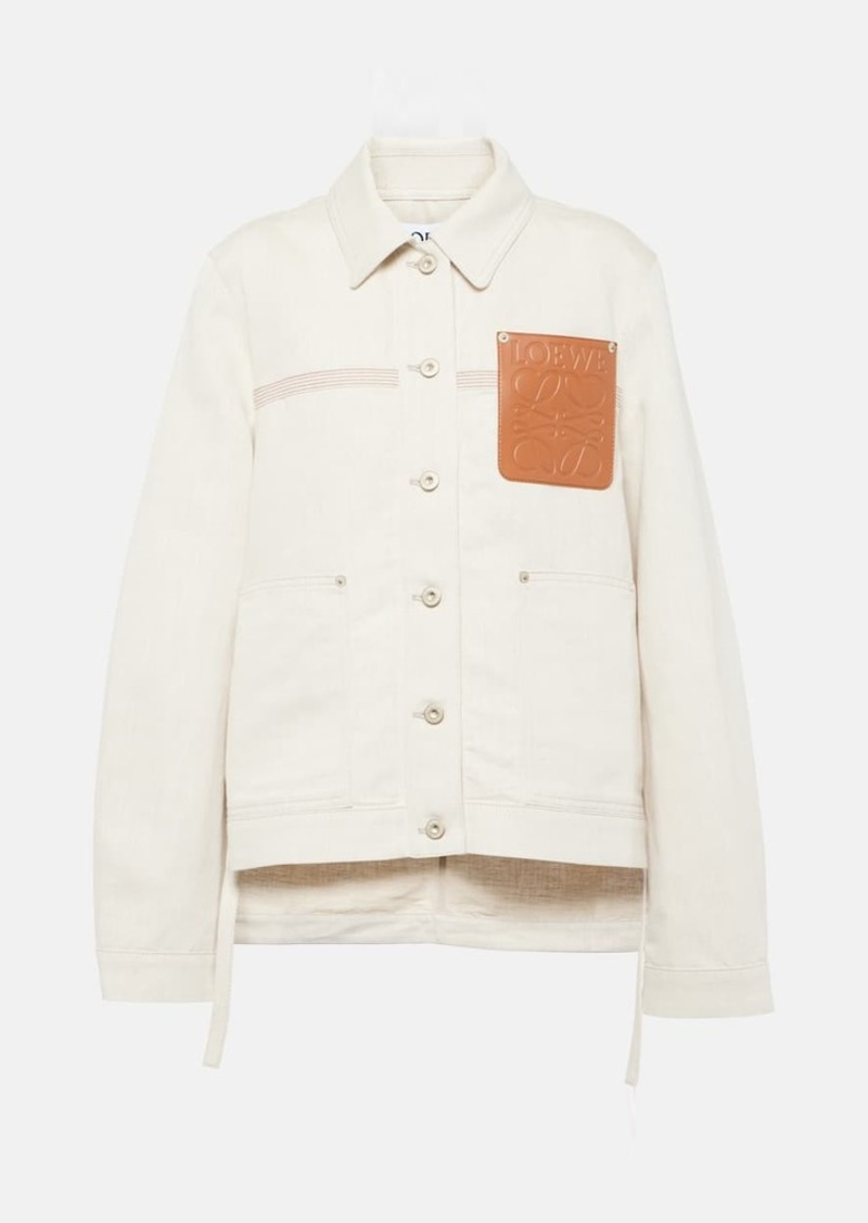 Loewe Cotton and linen jacket