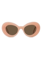 Loewe Curvy 47mm Small Butterfly Sunglasses