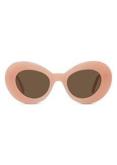 Loewe Curvy 47mm Small Butterfly Sunglasses